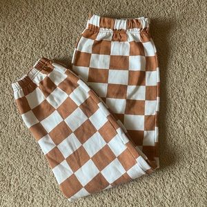 Urban Outfitters checkered joggers